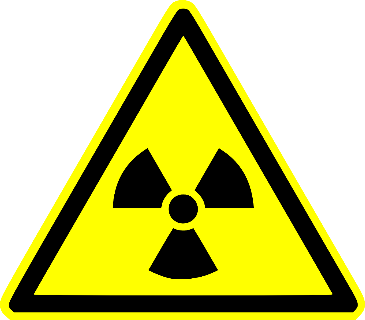 ¿Qué significa el símbolo de radiación?