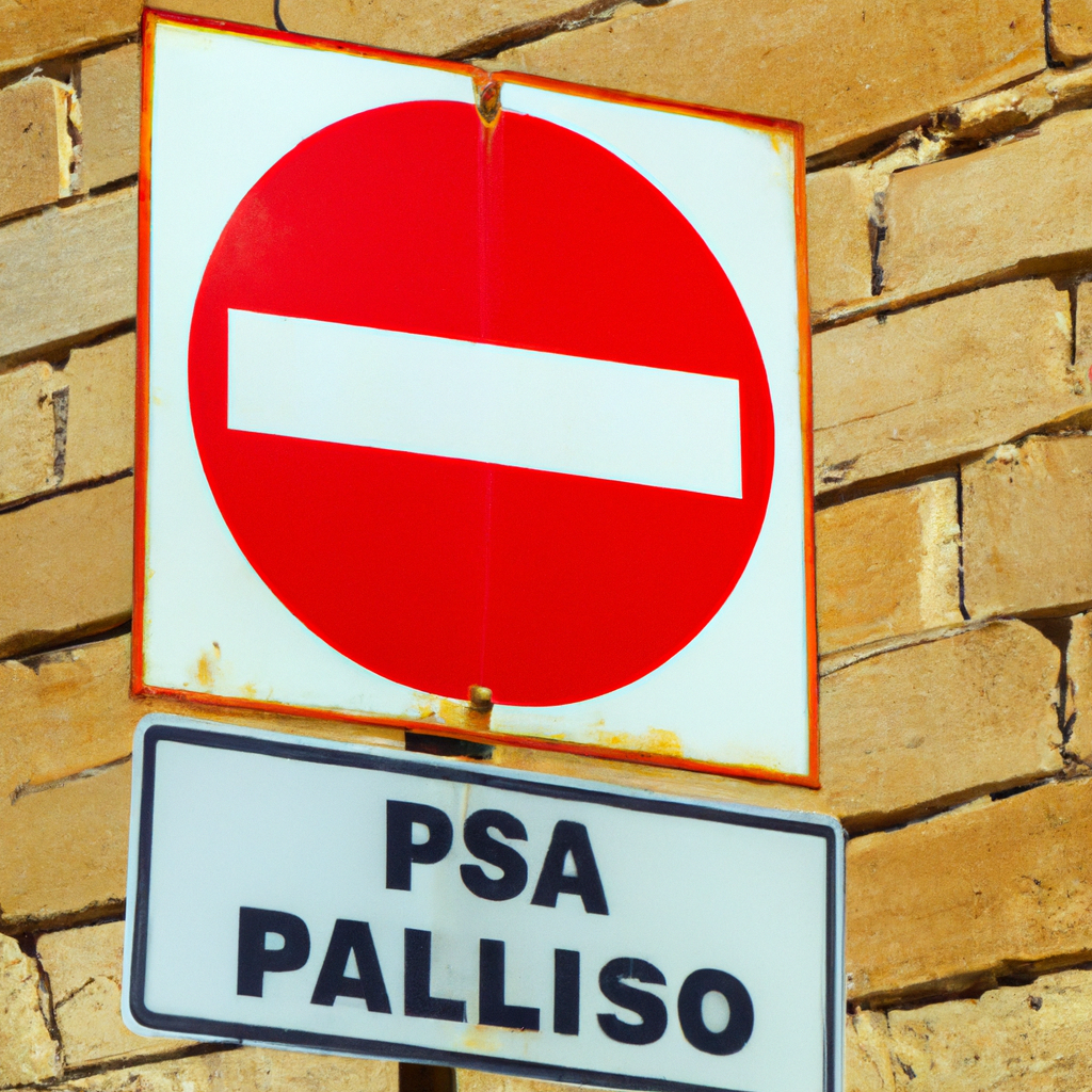 ¿Qué significa la señalización prohibido el paso?